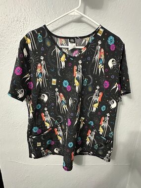 Disney’s The Nightmare Before Christmas Scrub Top